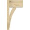 Ekena Millwork Thorton Block Rough Sawn Outlooker, Douglas Fir, 8"W x 14"D x 26"H OUT08X14X26THR05RDF - alternate 4